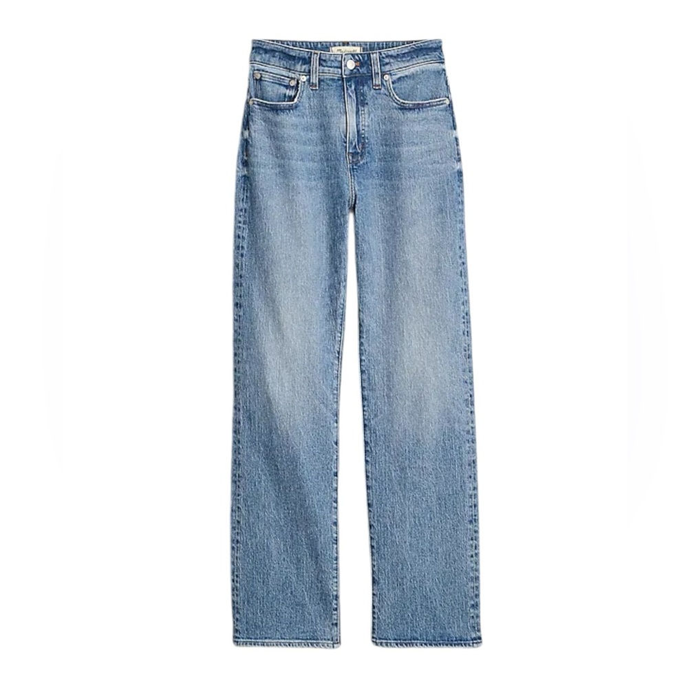 Madewell Straight Leg Jeans - Medium Blue